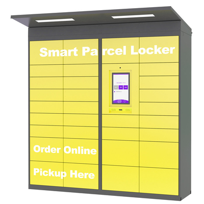 Automatic Parcel Station Locker System With Custom Language For Courier Company Delivery