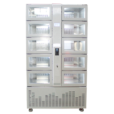 Smart Temperature Controlled Refrigerated Lockers 240V For Meat Egg 7 / 15 Inch