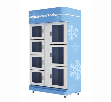 गर्म बिक्री ग्रिड फूल वेंडिंग मशीन होटल शॉपिंग मॉल अस्पताल के लिए शीतलन प्रणाली के साथ अंडा वेंडिंग लॉकर