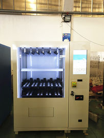 खाद्य सब्जियों के फलों के कप के लिए लिफ्ट के साथ विश्वसनीय स्टील से बने स्वचालित रेफ्रिजरेटेड मशीनें वेंडिंग हो सकती हैं