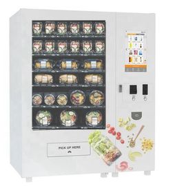 पोषण फल सब्जी कपकेक सैंडविच के लिए स्मार्ट कॉम्बो ठंडा रोबोटिक वेंडिंग मशीन