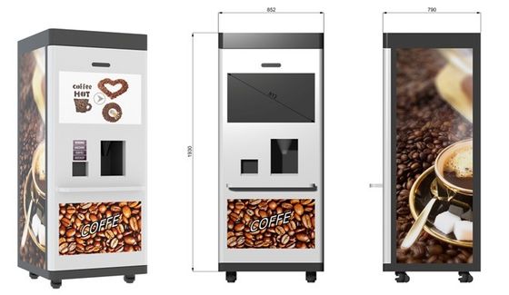 22 इंच टच स्क्रीन डिस्प्ले के साथ मिनी मार्ट चाय कॉफी कॉस्मेटिक वेंडिंग मशीन लॉकर