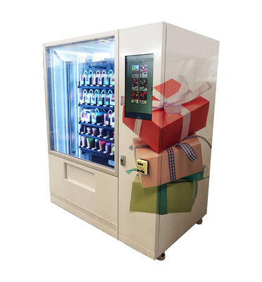 शॉपिंग मॉल ट्रेन स्टेशन गैर-स्पर्श भुगतान विधि के लिए प्रशीतित दूध सैंडविच फल स्नैक वेंडिंग मशीन