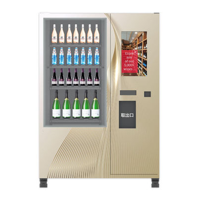 लिफ्ट सिस्टम, रस बीयर वेंडिंग कियोस्क के साथ स्वचालित स्मार्ट मल्टीमीडिया शराब वेंडिंग मशीन