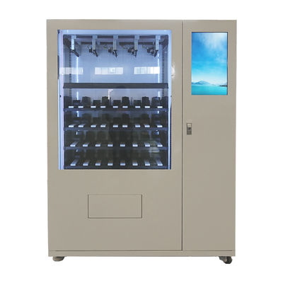 आयु सत्यापन शराब की बोतल वेंडिंग मशीन रिमोट कंट्रोल प्लेटफार्म इंडोर कॉम्बो