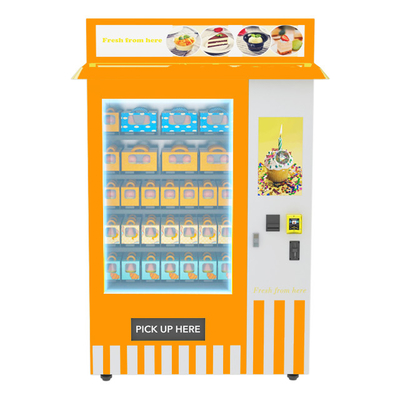 Fruit Coolant Vending Machine Belt Conveyor Sandwich Cupcake With Lift