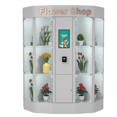 24 / 7 Flower Vending Locker Machine 22 Inch For Convenient And Easy Access