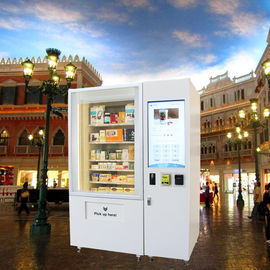 Automatic Combo Snacks Drinks Vending Machines , Kiosk Vending Machine With Large Capacity
