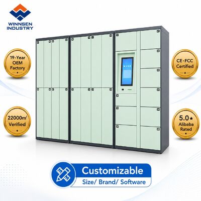 गुणवत्ता विन्सेन मेडिकल स्मार्ट लॉन्ड्री लॉकर आरएफआईडी अस्पताल लिनन प्रबंधन के लिए कर्मचारी पहुंच कारखाना