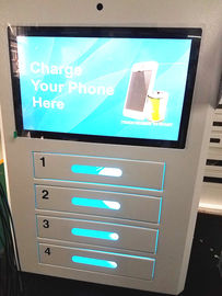 इलेक्ट्रिक सिक्का भुगतान तेजी से चार्जिंग तकनीक के साथ वाणिज्यिक सेल फोन चार्जिंग स्टेशन
