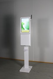 डिजिटल साइनेज एलसीडी विज्ञापन प्रदर्शन के साथ स्वचालित साबुन मशीन