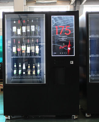 फ्रांस में OEM / ODM बुद्धिमान बियर लाल शराब लिफ्ट वेंडिंग मशीन