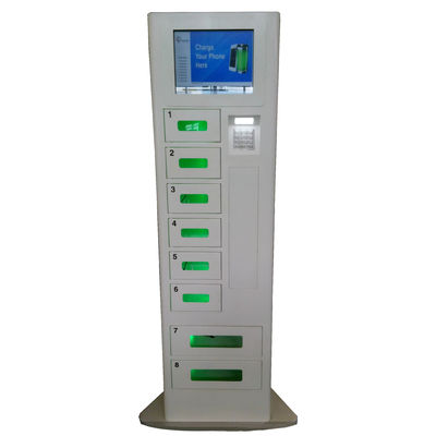 सिक्का बिल एक्सेस सिक्योर फोन चार्जिंग स्टेशन इलेक्ट्रॉनिक लॉक एलईडी यूवी लाइट ऑप्शन के अंदर